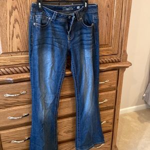 Worn miss me jeans